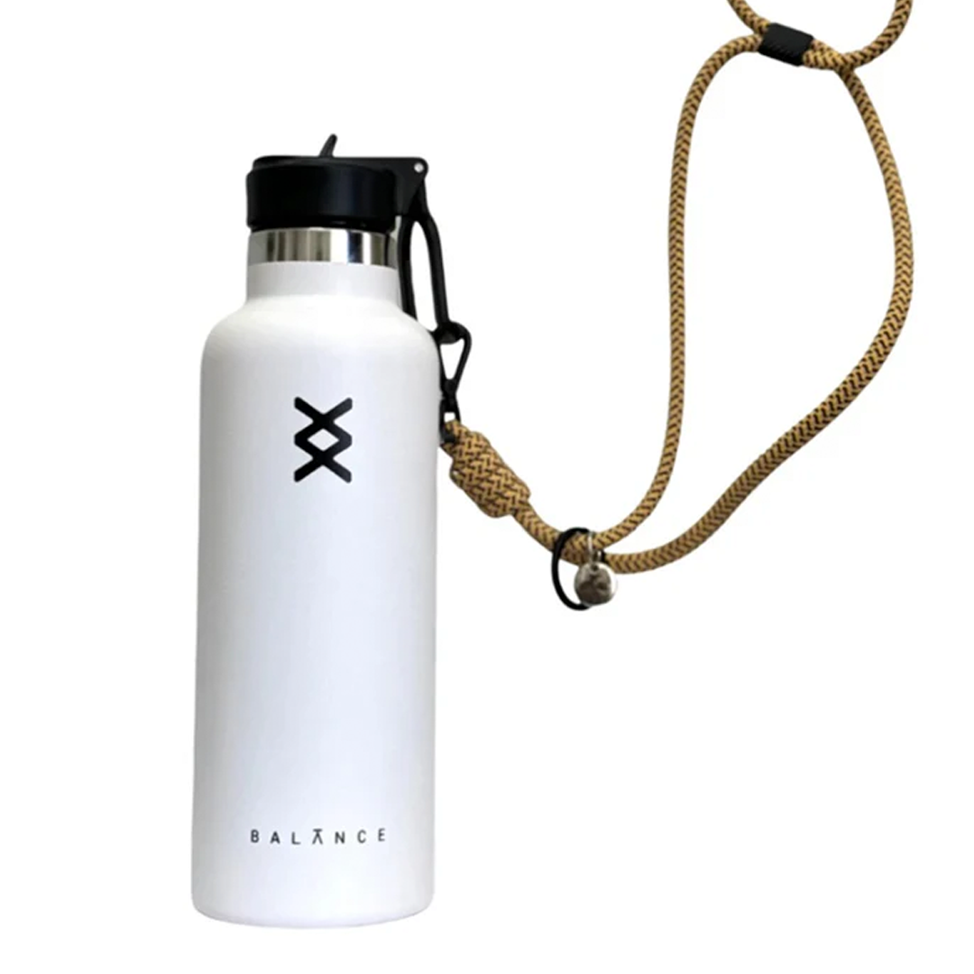 Cordão Multifuncional Balance x Ayapitaya — Solar Yellow | 2 em 1: pendura celular ou garrafinha