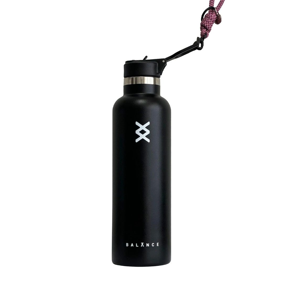 Cordão Multifuncional Balance x Aya Pitaya — Sunset Pink | 2 em 1: pendura celular ou garrafinha